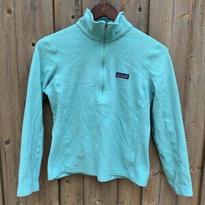 Vintage Patagonia Half Zip Fleece Sweater Small Blue